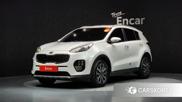 Kia Sportage 4th Generation 2018 Белый из Кореи