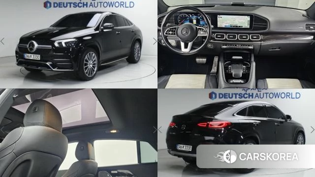 Mercedes-Benz GLE-Class W167 2023 Черный из Кореи