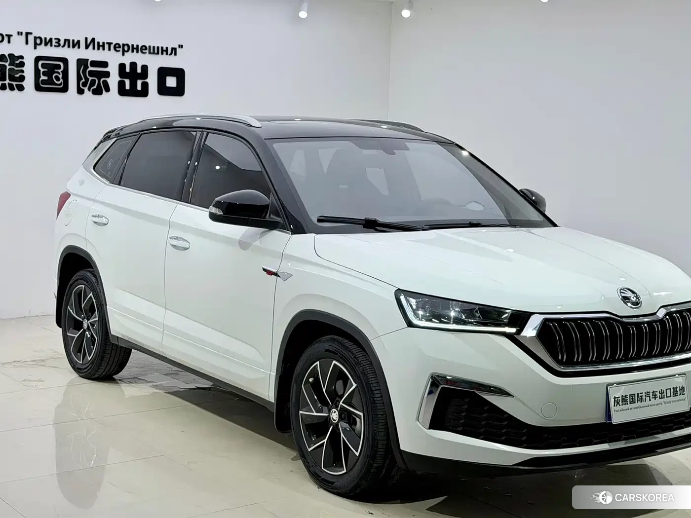 Skoda Komick 2024 Белый из Китая