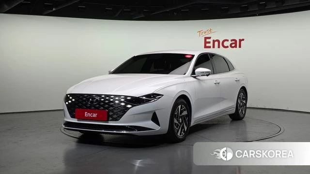 Hyundai The New Grandeur IG Hybrid 2020 Белый из Кореи