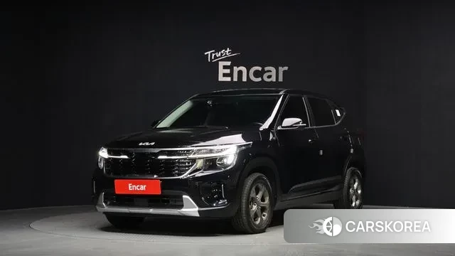 Kia The New Seltos 2023 Черный из Кореи