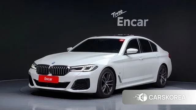 BMW 5 Series (G30) 2022 Белый из Кореи