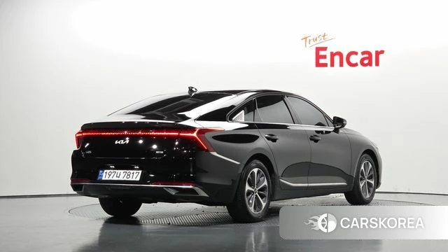 Kia K8 Hybrid 2022 Черный из Кореи