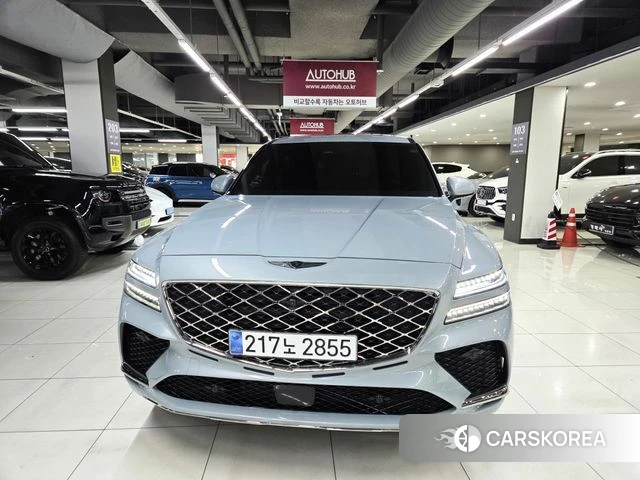 Genesis GV80 Coupe 2024 Небесно-голубой из Кореи