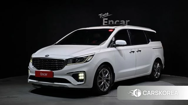 Kia The New Carnival 2018 Белый из Кореи