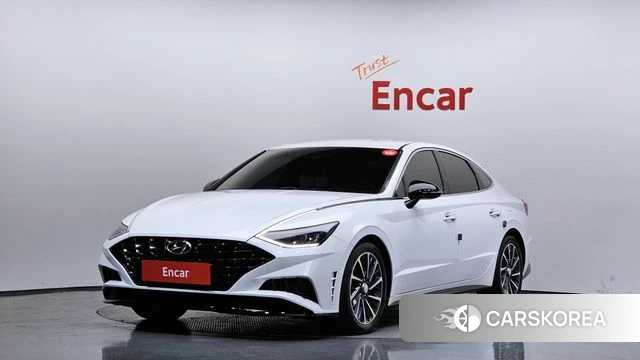 Hyundai Sonata (DN8) 2019 Белый из Кореи