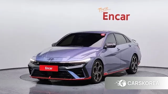 Hyundai The New Avante (CN7) 2025 Синий из Кореи