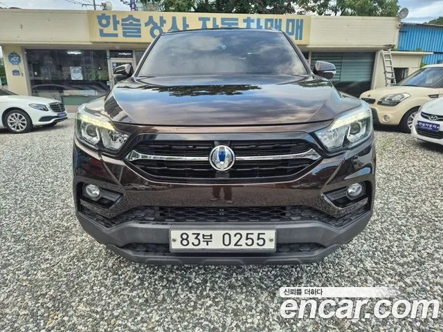 Ssangyong Rexton Sports 2018 Цвет тростника из Кореи