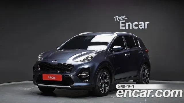 Kia Sportage The Bold 2018 Синий из Кореи
