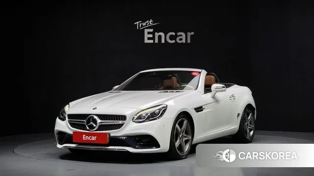Mercedes-Benz SLC-Class R172 2019 Белый из Кореи