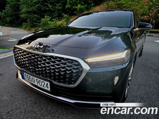 Kia The New K9 2nd generation 2021 Черный из Кореи