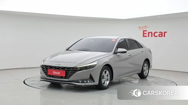 Hyundai Avante (CN7) 2020 Серебристо-серый из Кореи