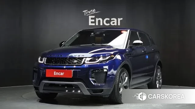Land Rover Range Rover Evoque 2019 Синий из Кореи
