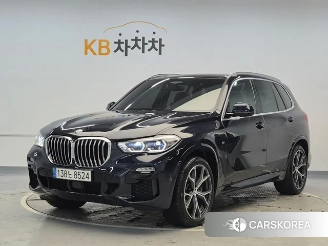 BMW X5 (G05) 2021 Синий из Кореи