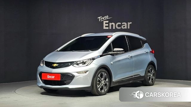 Chevrolet (GM Daewoo) Bolt EV 2018 Светло-серебряный цвет из Кореи