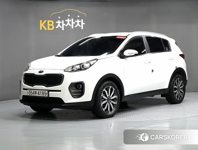 Kia Sportage 4th Generation 2018 Белый из Кореи