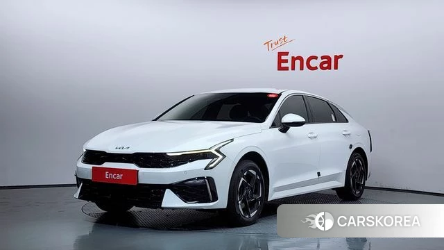 Kia The New K5 3rd generation 2024 Белый из Кореи