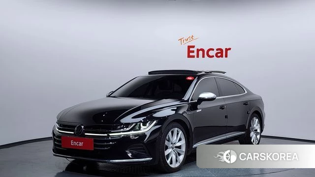 Volkswagen Arteon 2023 Черный из Кореи