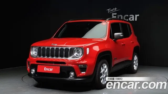 Jeep Renegade 2019 Красный из Кореи