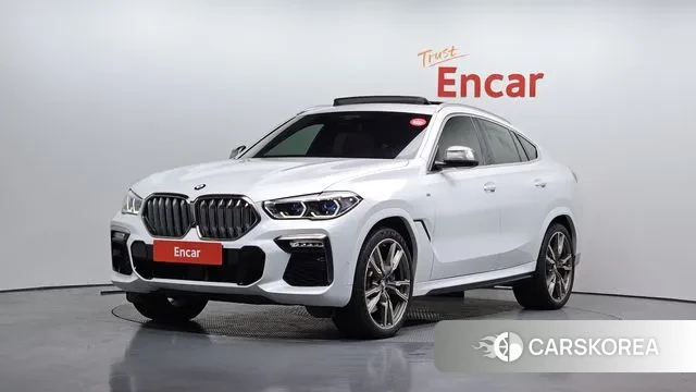 BMW X6 (G06) 2021 Белый из Кореи