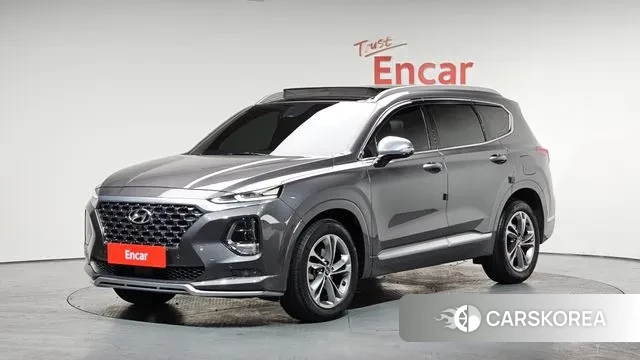 Hyundai Santa Fe TM 2019 Серый из Кореи