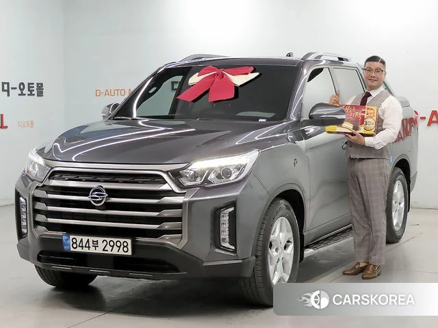 Ssangyong The New Rexton Sport 2023 Серый из Кореи