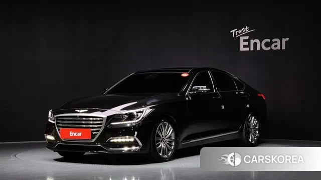 Genesis G80 2018 Черный из Кореи