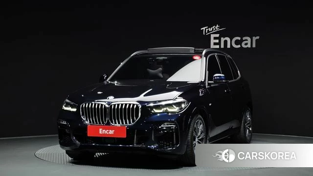 BMW X5 (G05) 2021 Синий из Кореи