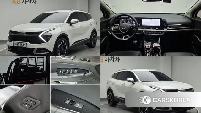 Kia Sportage 5th Generation 2024 Белый из Кореи