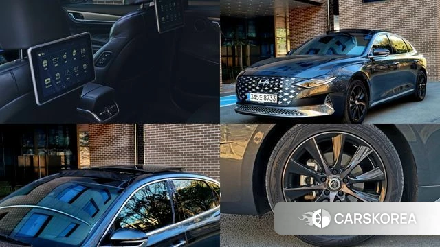 Hyundai The New Grandeur IG Hybrid 2020 Серебристо-серый из Кореи
