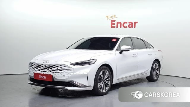 Kia K8 Hybrid 2021 Белый из Кореи