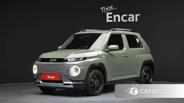 Hyundai Casper 2024 Темно-зеленый из Кореи
