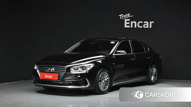 Hyundai Grandeur IG Hybrid 2018 Черный из Кореи