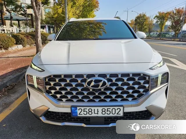 Hyundai The New Santa Fe 2023 Белый из Кореи