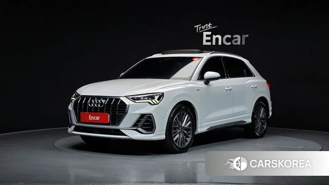 Audi Q3 (F3) 2023 Белый из Кореи