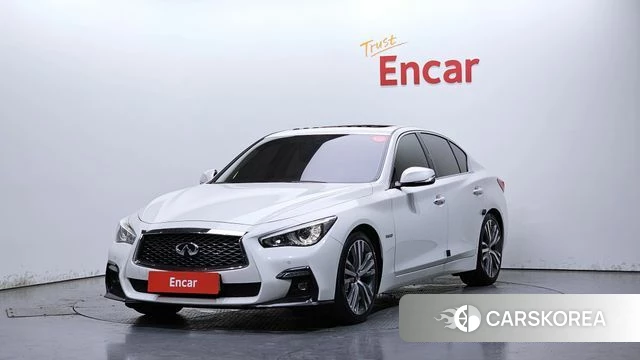 Infiniti Q50 2018 Белый из Кореи
