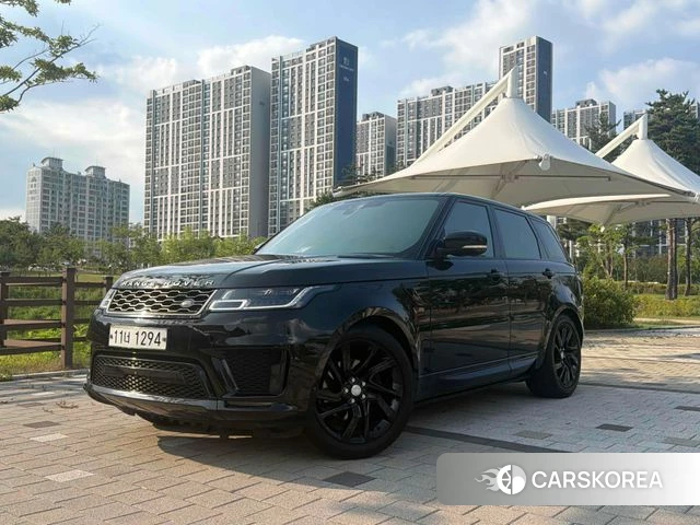 Land Rover Range Rover Sport 2nd Generation 2018 Черный двухцветный из Кореи