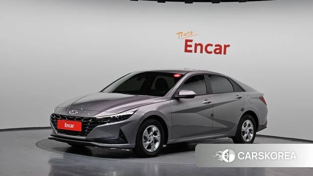 Hyundai Avante (CN7) 2023 Серебристо-серый из Кореи