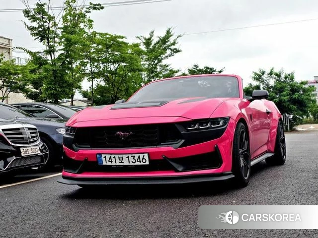 Ford Mustang 7th Generation 2024 Серый из Кореи