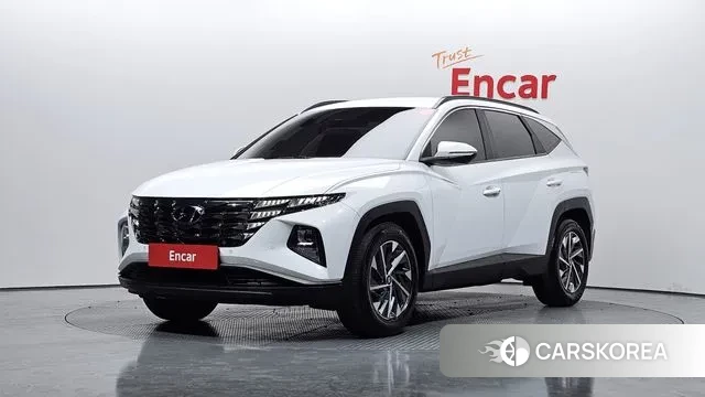 Hyundai Tucson (NX4) 2021 Белый из Кореи