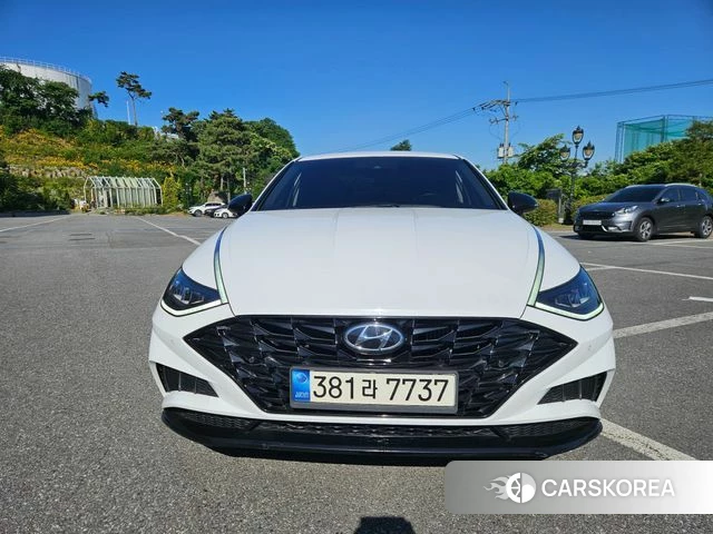 Hyundai Sonata (DN8) 2022 Белый из Кореи
