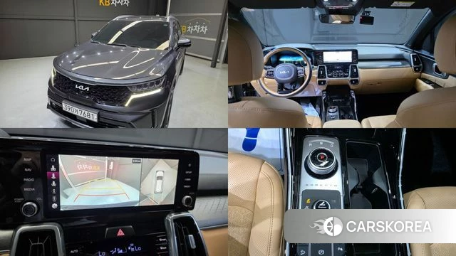 Kia Sorento 4th Generation 2023 Серый из Кореи