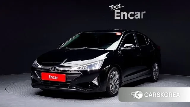 Hyundai The New Avante AD 2018 Черный из Кореи