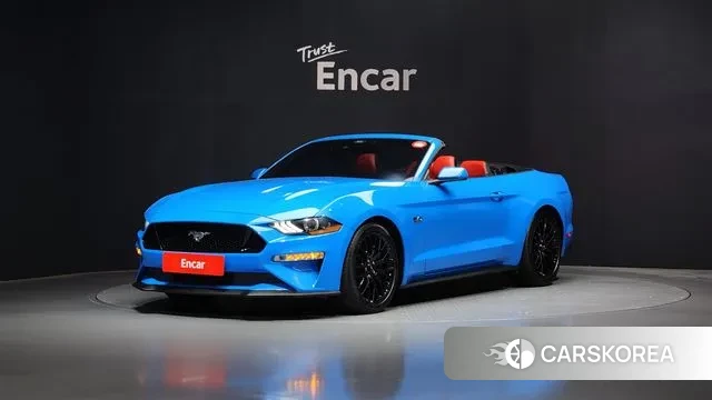 Ford Mustang 2022 Синий из Кореи