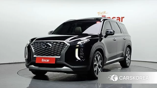 Hyundai Palisade 2022 Черный из Кореи