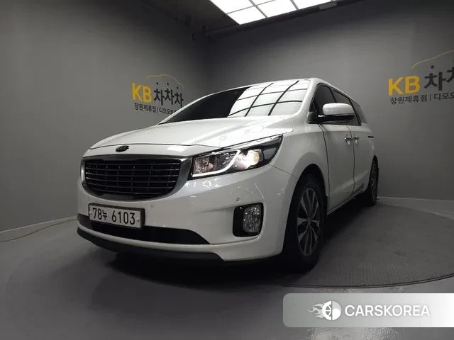 Kia All New Carnival 2018 Жемчужный цвет из Кореи