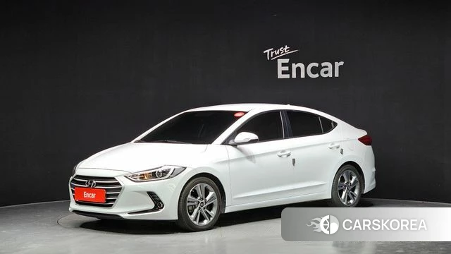 Hyundai Avante AD 2018 Белый из Кореи