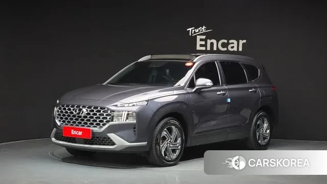 Hyundai The New Santa Fe 2020 Серый из Кореи