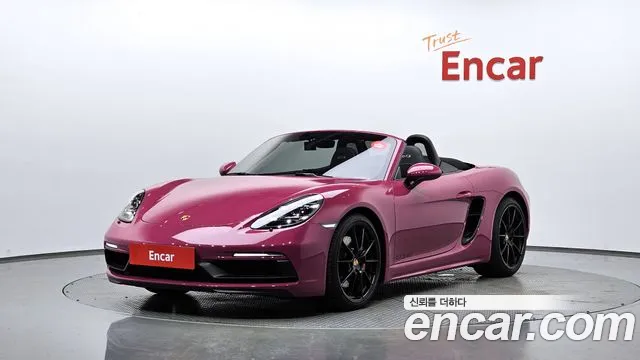 Porsche 718 Boxster 2024 Розовый из Кореи