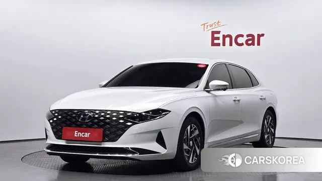 Hyundai The New Grandeur IG Hybrid 2021 Белый из Кореи